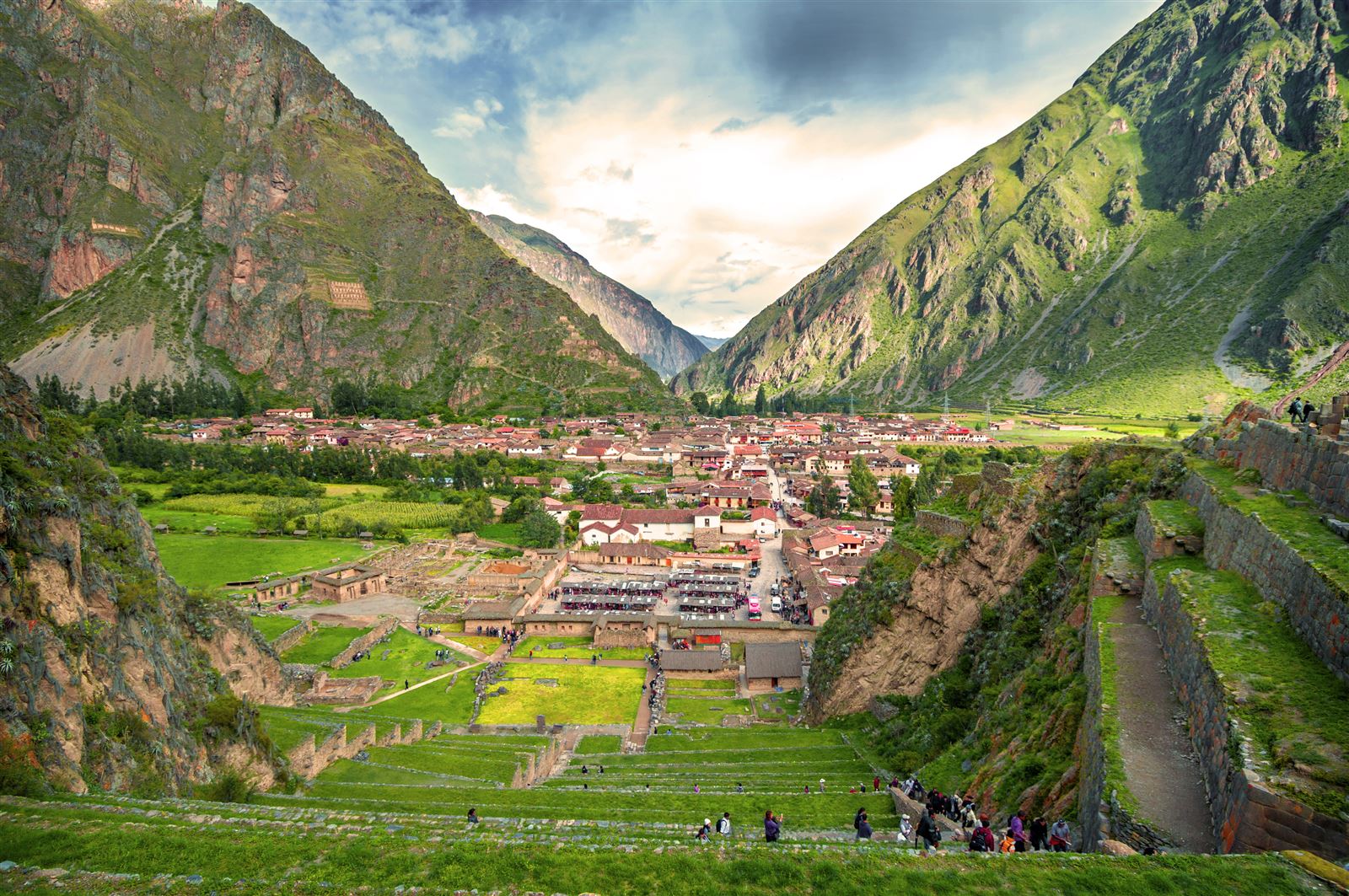 Heiliges Tal mit alter Inkafestung